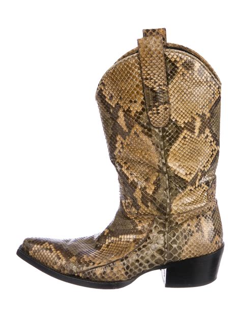 cowboy boots gucci|Gucci snakeskin boots.